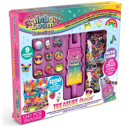 Mga Entertainment Rainbow Loom: Cute-Tique &ndash; komplet za izdelavo zapestnic iz gumic Zakladnica Cene