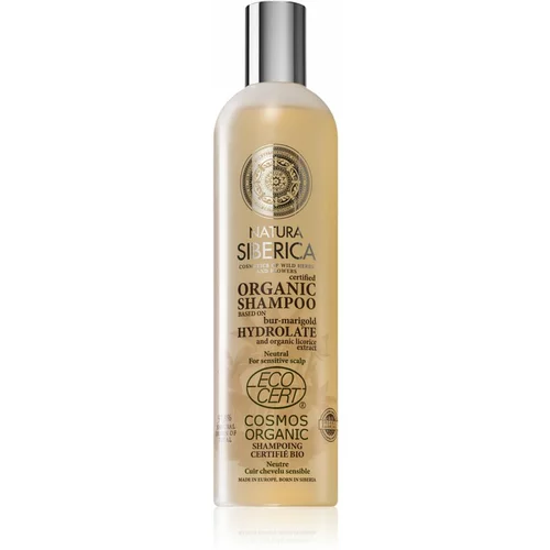 Natura Siberica Bur-Marigold organski šampon za osjetljivo vlasište 400 ml