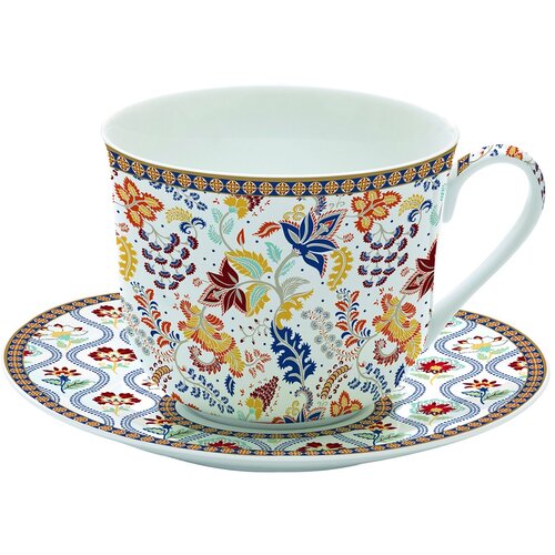 Easy Life Breakfast Paisley Abundance skodelica s krožnikom Cene