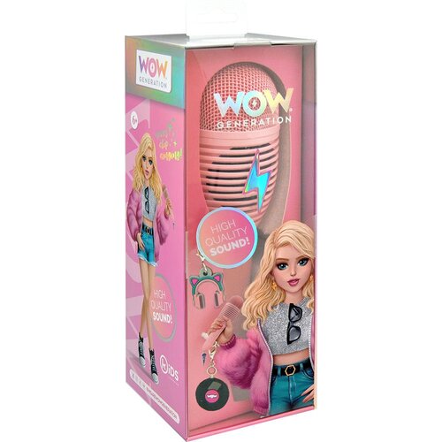  Bežični karaoke mikrofon WOW Generation sa snimačem zvuka Slike