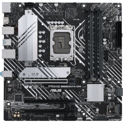Asus MB PRIME B660M-A D4-CSM Intel B660, LGA 1700, 4xDDR4 2xHDMI, DP, RAID micro ATX Cijene
