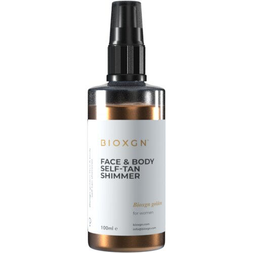 BIOXGN Golden Shimmer za lice i telo za samopotamnjivanje, 100ml Cene