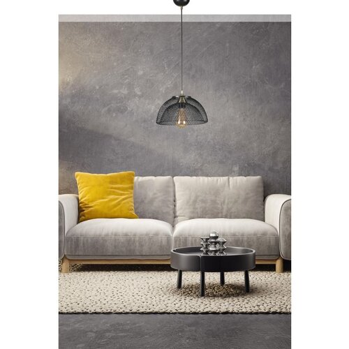 Opviq ufo tekli siyah Sarkıt black chandelier Cene