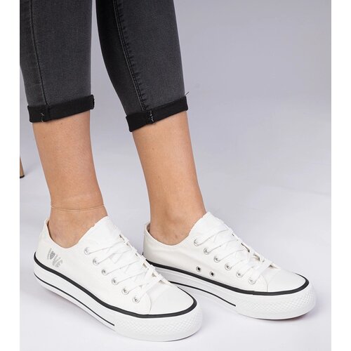 Gemre White classic women's sneakers Ellana Cijene