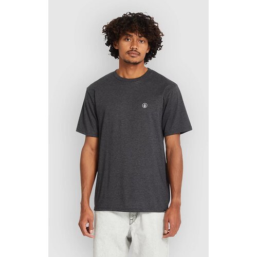 Volcom Circle Blanks Hth T-shirt heather black Cene