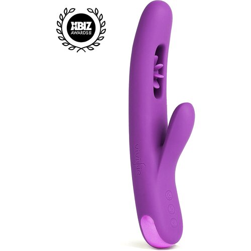 SuperLove Vindani Windmill Spin Tech Vibrator Purple Slike