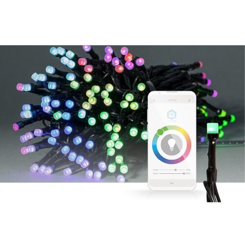 Nedis WIFILX01C84 - led rgb spoljna girlanda 84xLED/8 funkcija 13m IP65 wi-fi tuya Slike