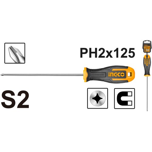 Ingco ODVIJAČ PH2X125 HS68PH2125 INGCO Cene