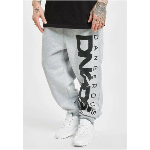 Dangerous DNGRS Classic Sweat Pants grey melange Cene