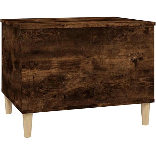  Stolić za kavu boja hrasta 60x44,5x45 cm konstruirano drvo Smeđa Slike
