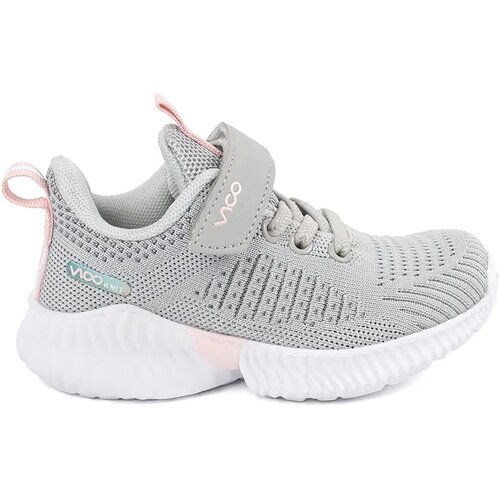 VICO children's sneakers openwork light gray Cene
