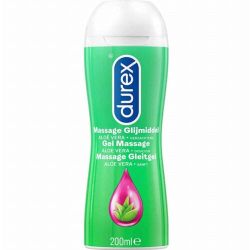 Durex Lubrikant Play Massage Gel 2v1 Aloe Vera, 200ml, (21098702) Cene
