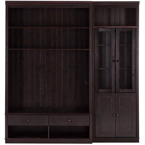 Støraa Smeđi TV set od masivnog bora 214x223 cm Anita – Cijene