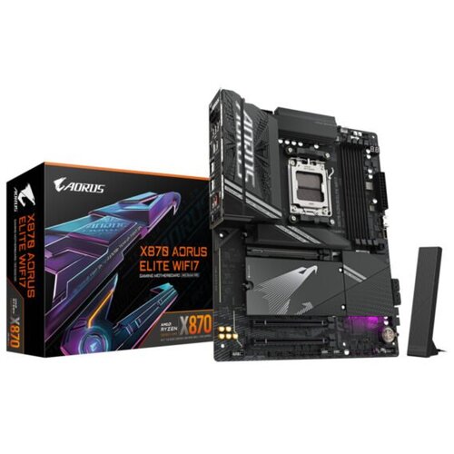 Gigabyte MB X870 A Elite WIFI7AM5; 4xDDR5; 4xM.2; 4xSATA12xUSB; WIFI; ATX; RAID Cijene