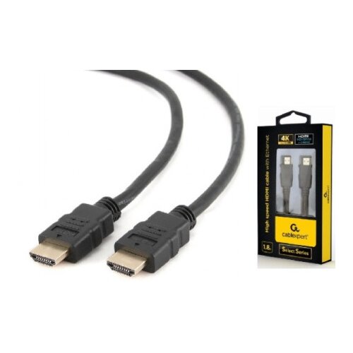 Gembird CC-HDMIL-1.8M HDMI kabl v.2.0 ethernet support 3D/4K TV 1.8m (alt. CC-HDMI4L-6) Slike