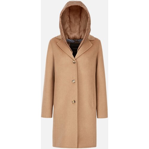 Geox Light Brown Women's Coat Rawelle - Women's Cene