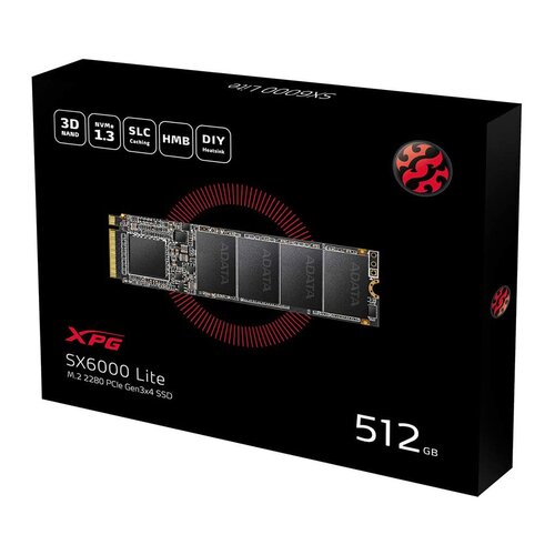 Adata 512GB M.2 PCIe Gen 3 x4 NVMe ASX6000LNP-512GT-C ssd Slike