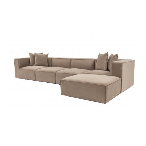 Atelier Del Sofa Ugaona garnitura Sora Cappucino Slike