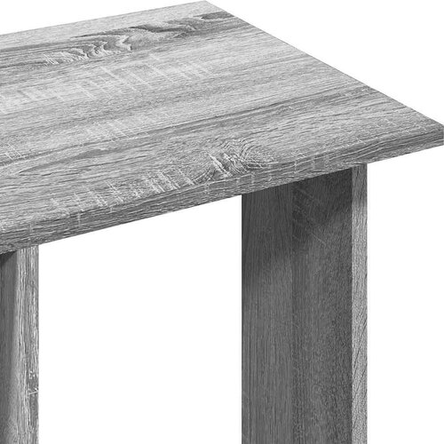  Ormar s kotačima sivi hrast 102 x 38 x 110 cm konstruirano drvo Slike