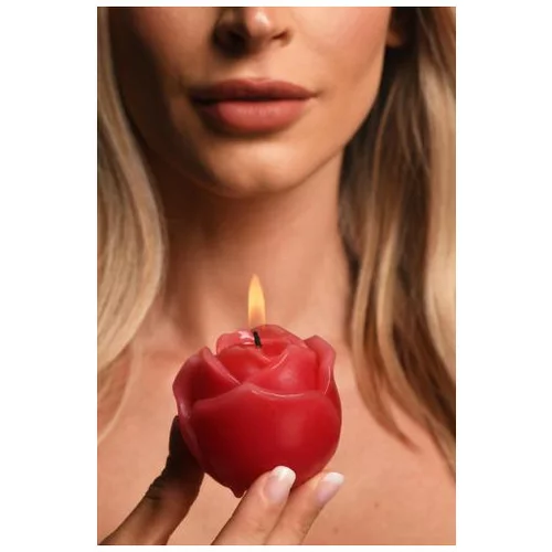 Master Series Rose Drip Candle - Red
