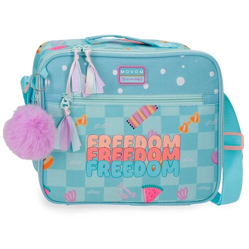 Movom FREEDOM dečija torba za užinu - tirkizna Slike