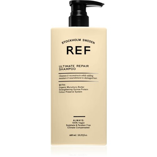 REF Ultimate Repair &amp;scaron;ampon za dubinsku regeneraciju za o&amp;scaron;tećenu kosu 600 ml Slike