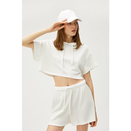 Koton Sweatshirt - White - Regular fit Slike