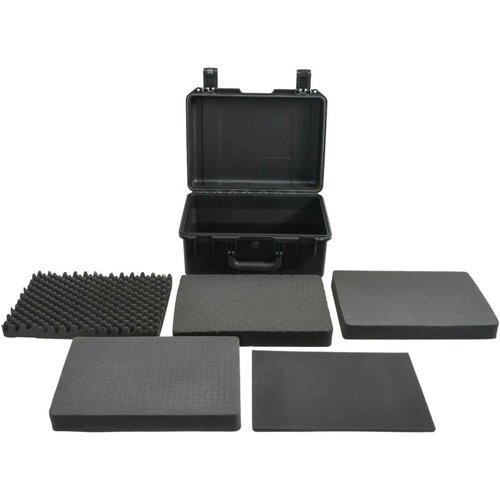  Prijenosni kovčeg crni 49x38x23 cm od PP-a Slike