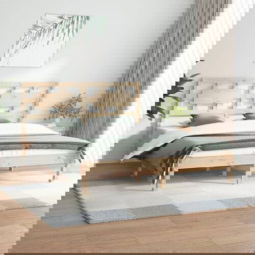 Furnova Posteljni okvir brez vzmetnice 150x200 cm trdna borovina, (21938715) Slike