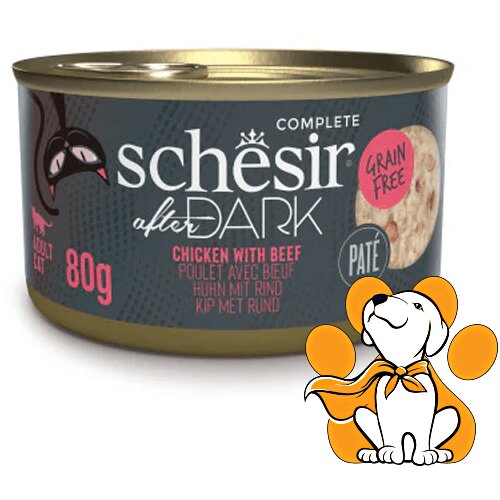Schesir after Dark Can-Pate/ Pile&govedina 80g Cene
