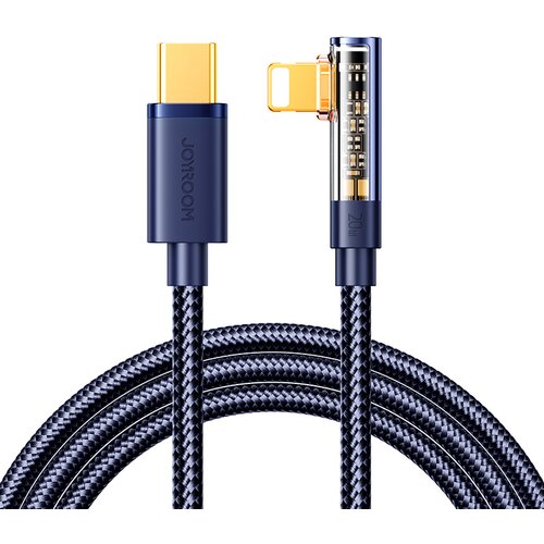 Joyroom Kotni kabel za iPhone USB-C - Lightning 20W 480 Mbps 1,2m moder, (21580776) Cene