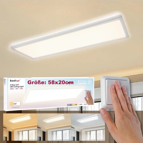 BESTLUZ 58 cm LED stropna svetilka 24 W Slike