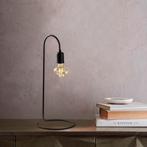  Yılan - nt - 119 black table lamp Slike