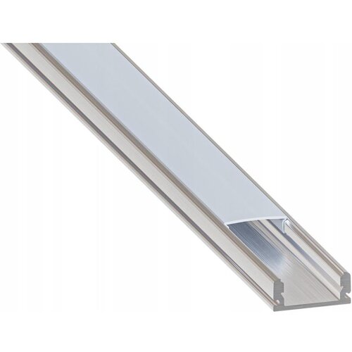  ugradni profil za led trake 1 m, srebrna/bela Slike