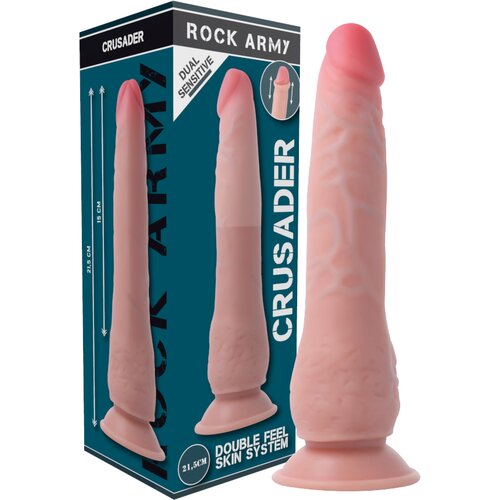 ROCK ARMY dildo rockarmy dual density crusader 21,5 cm Cene