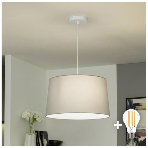  Brilagi - LED luster na lanku CERIA 1xE27/40W/230V pr. 45 cm siva Cene