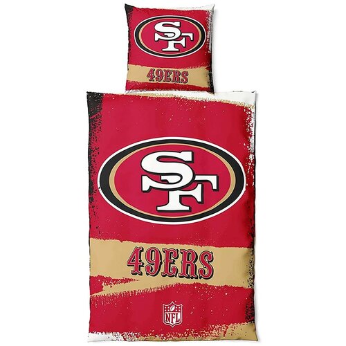 Drugo San Francisco 49ers Raw posteljnina 135x200 Cene