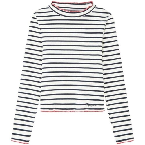 PepeJeans Majice s kratkimi rokavi - Bela Slike