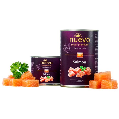 Nuevo Cat Adult - losos 400 g Cene