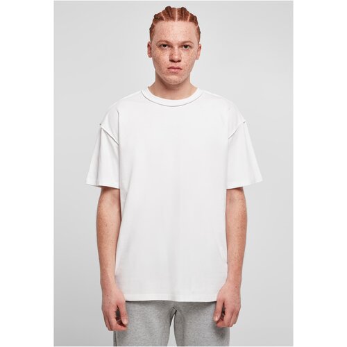 UC Men Oversized Inside Out Tee white Cene