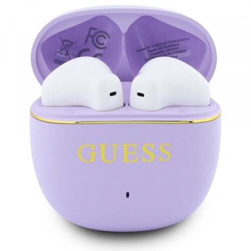 Guess Brezžične slu&amp;scaron;alke Gold Line Classic Purple, (5000530101) Slike