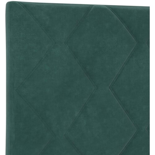  s box springom, madracem i LED-om Tamnozelena Bar&amp;scaron;un Slike
