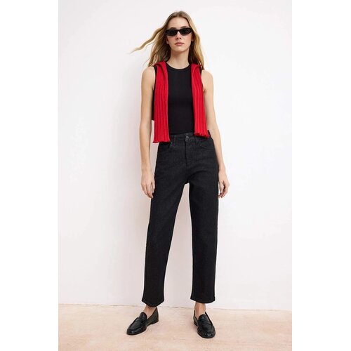 TRENDYOLMILLA ženske pantalone Twoss26Je00110, crna Cene