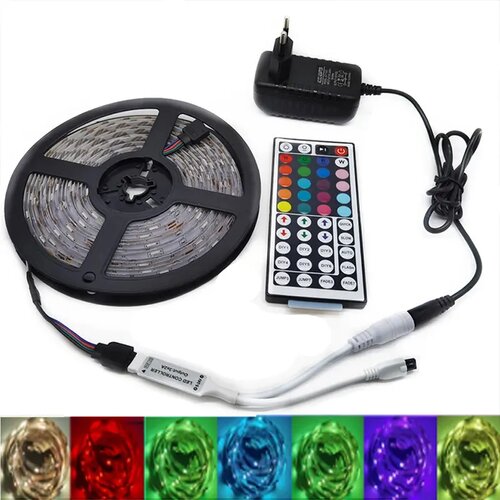 Traka RGB 10m -Kontroler+Daljinski+Napajanje Cene