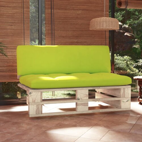  Srednja vrtna sofa od paleta od impregnirane borovine Cene