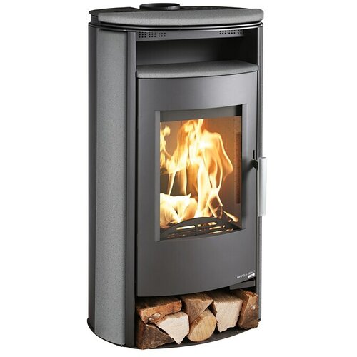 HAAS+SOHN Kamin na drva Rondo (4 kW - 8 kW, Obloga: Prirodni kamen) Slike
