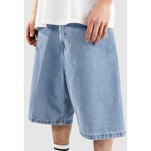 Carhartt WIP Brandon Kratke hlace blue stone bleached Slike
