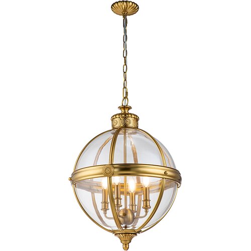 Elstead Lighting feiss FE-ADAMS-4P-BB - luster na lancu adams 4xE14/60W/230V zlatna Cene