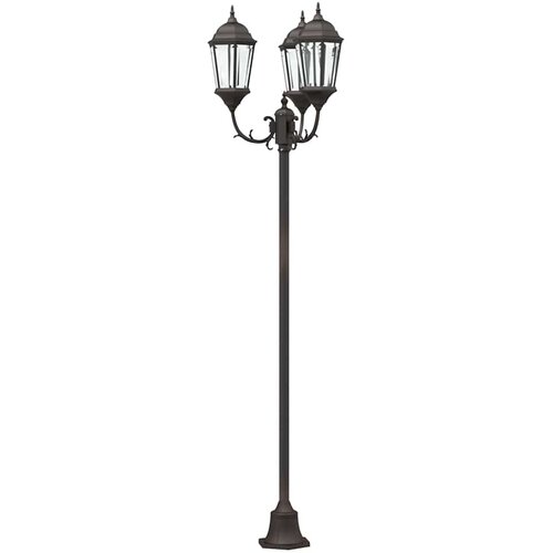  Vrtno svjetlo Bronzana 57 x 49 x 241 cm Aluminij i staklo Slike