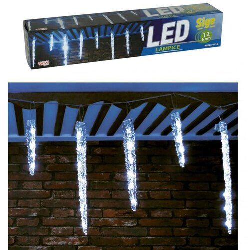  LED lampe, bele, 23/38/46 cm, 12 kom Cene